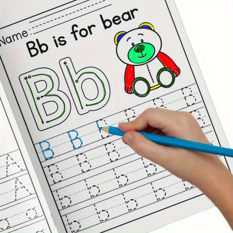 

1pc Fun And Educational Alphabet Coloring Book Series For Kids - Teach Your Child The Alphabet