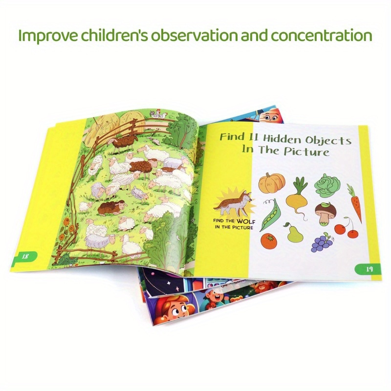 1pc The Attention Adventure Activity Book: Engaging Concentration Exercises & Games for | Interactive Find & Seek Animal World Challenges | English, Published by ZHIDIAN INTERNATIONAL, Release Date 2024-05-01