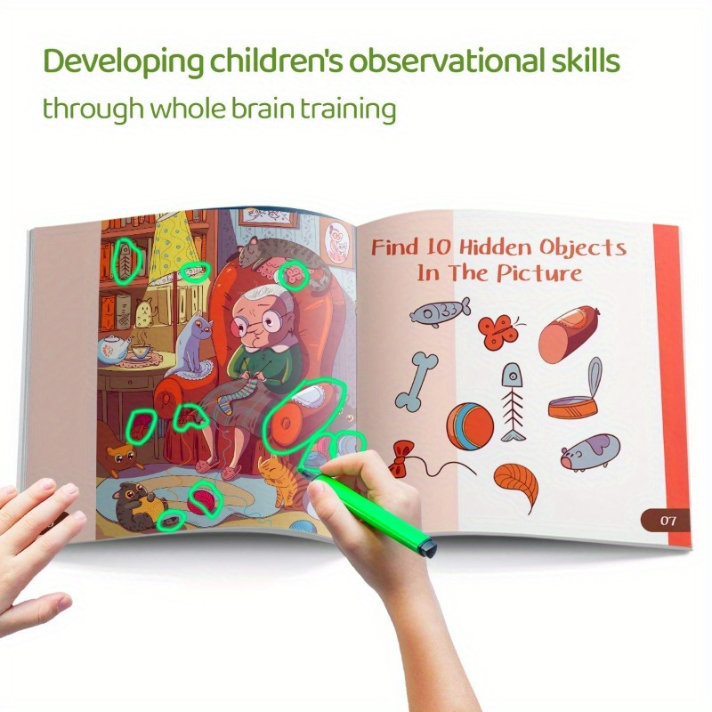 1pc The Attention Adventure Activity Book: Engaging Concentration Exercises & Games for | Interactive Find & Seek Animal World Challenges | English, Published by ZHIDIAN INTERNATIONAL, Release Date 2024-05-01