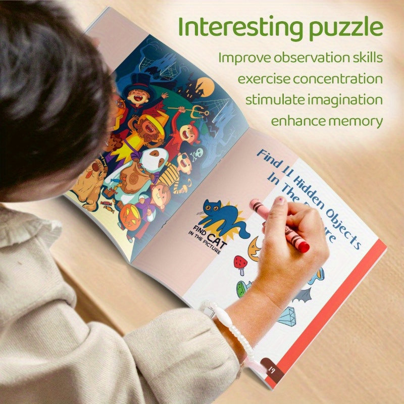 1pc The Attention Adventure Activity Book: Engaging Concentration Exercises & Games for | Interactive Find & Seek Animal World Challenges | English, Published by ZHIDIAN INTERNATIONAL, Release Date 2024-05-01