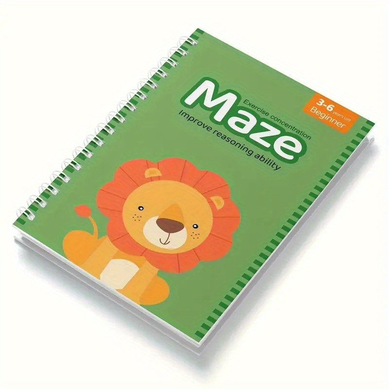 

1pc Junior Level-1 Maze Activity Book For Enhancing Problem-solving Skills - English Edition, Published By Zhidian International (usa) Llc, Release Date 2024-05-01