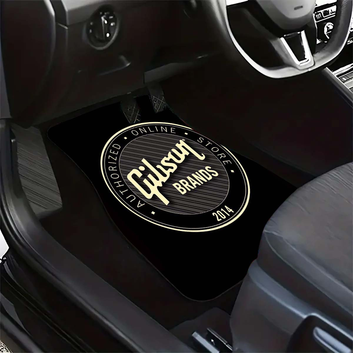 

Guitar Musical Instrument Printed Car Floor Mats