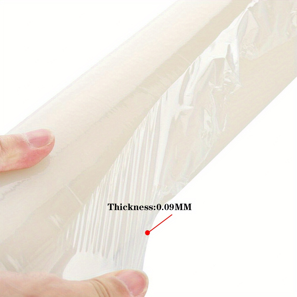 TEMU 10m Carpet Protector Roll - 0.09mm Thicken Strong Self Adhesive Plastic Carpet Protector, Heavy Duty Stair Protector For Carpet, Clear Sticky