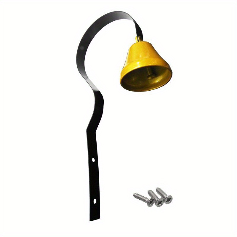 TEMU 1pc Of Vintage-style Doorbell For Shops, A Wall-mounted Metal Bell To Alert You When Customers , Suitable For Training Dogs