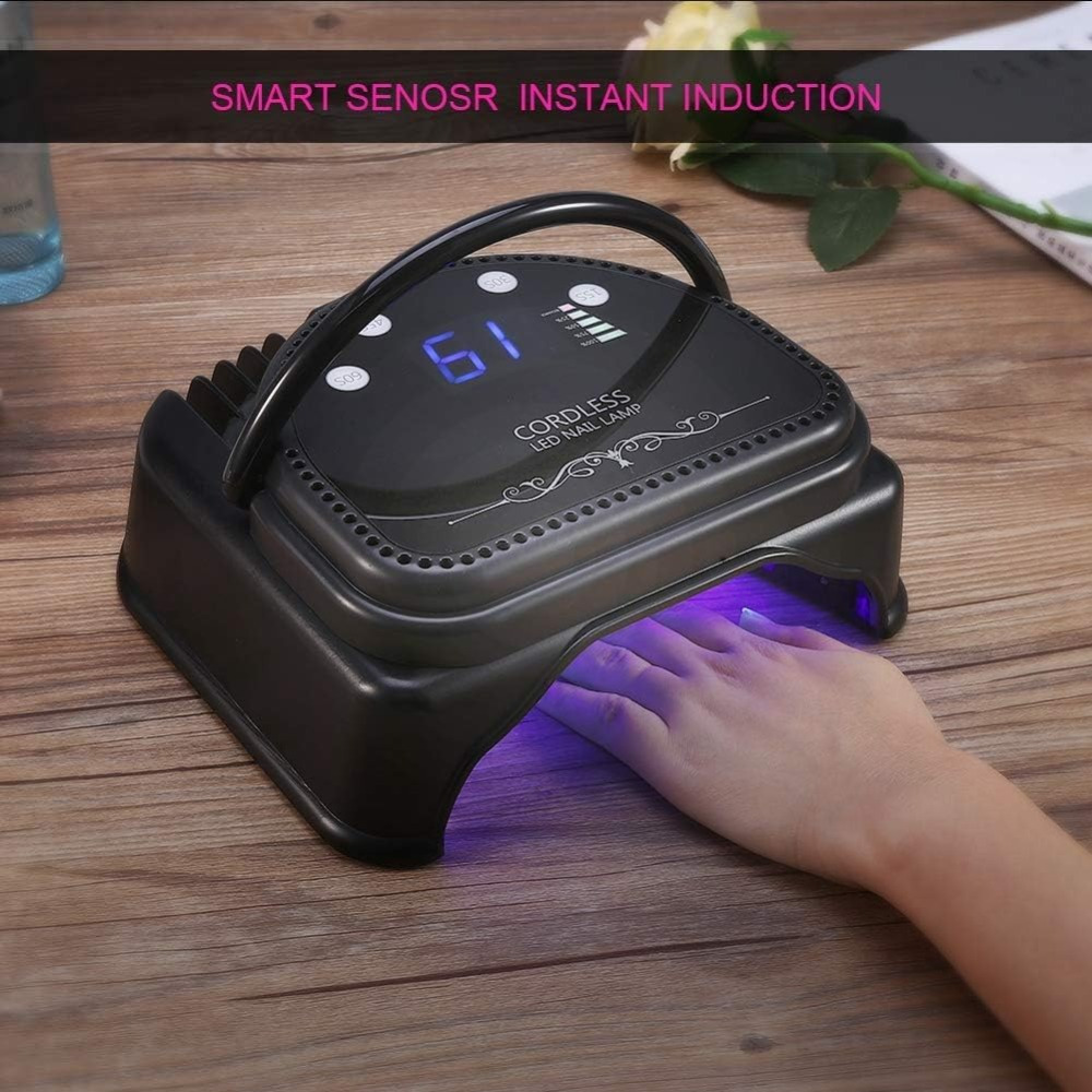 

Smart Sensor Manicure Tools Rechargeable Cordless Rechargeable Led Nail Lamp Dryer Machine