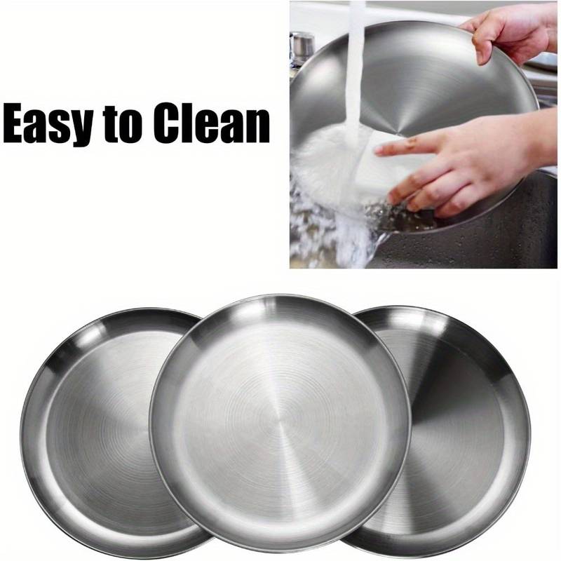 12inch Stainless Steel Dinner Plate At U20b9 185/kg Stainless