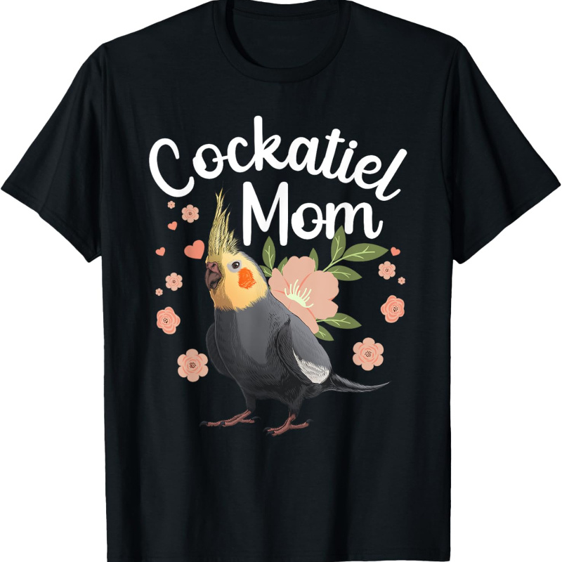 

Cool Cockatiel Art For Mom Women Parrot Parakeet Bird