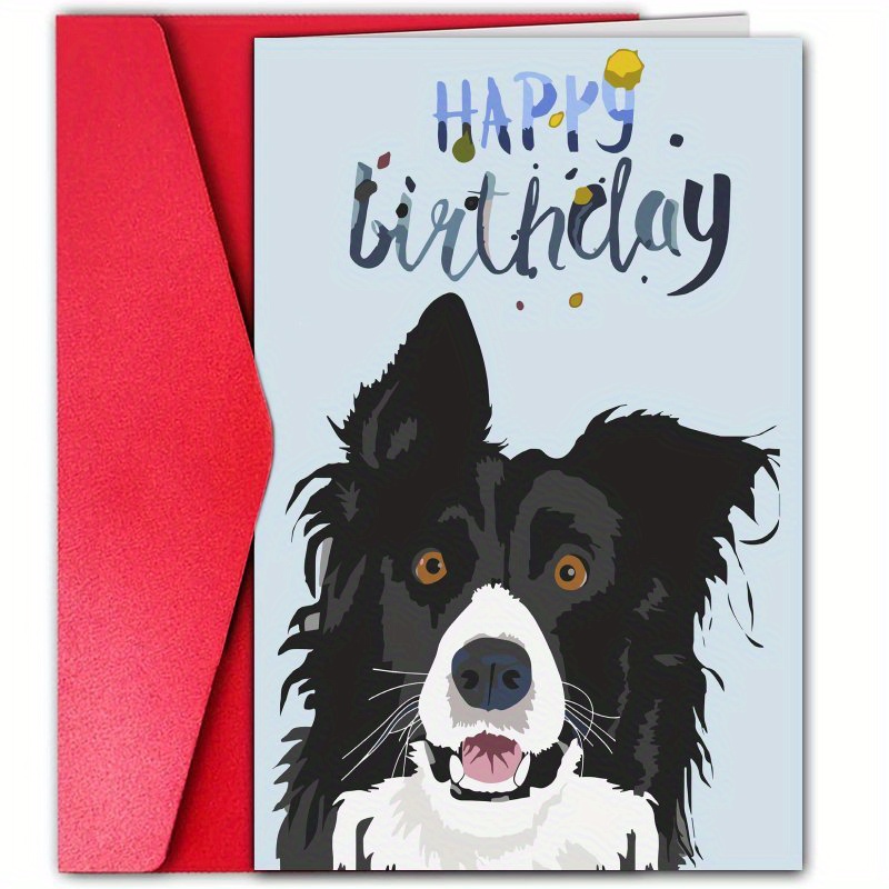 

Birthday Card - Pet Lovers, Unique Greeting & Gift Idea For Dog Birthday Card