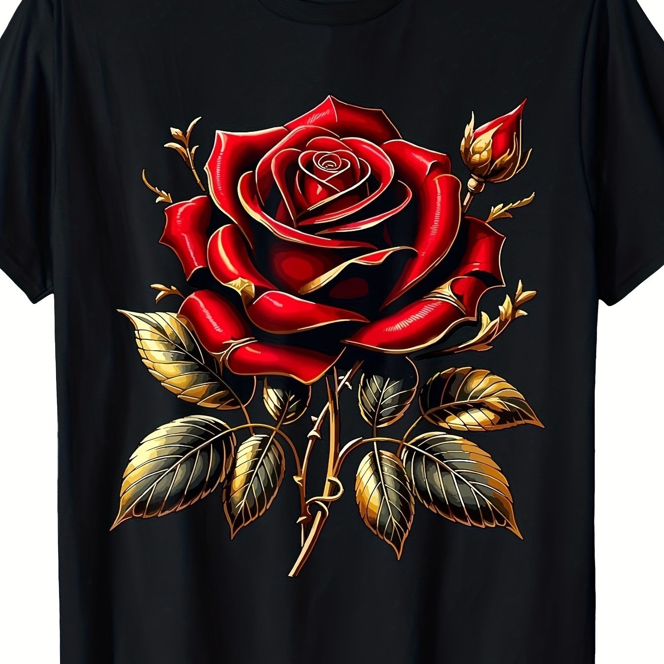 

Red Rose Red Gold T-shirt