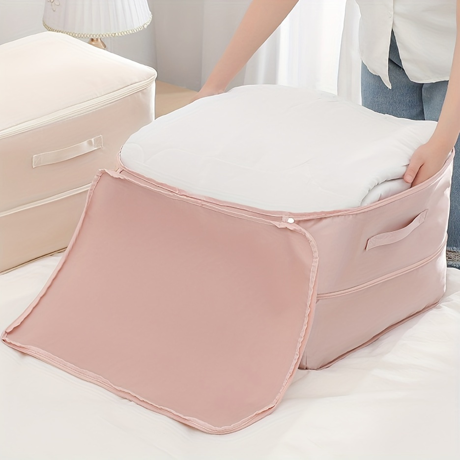 1pc compression multi function dustproof organizer storage bag large capacity moisture proof clothes quilt moving bag   saving self compression organizer under bed storage details 3