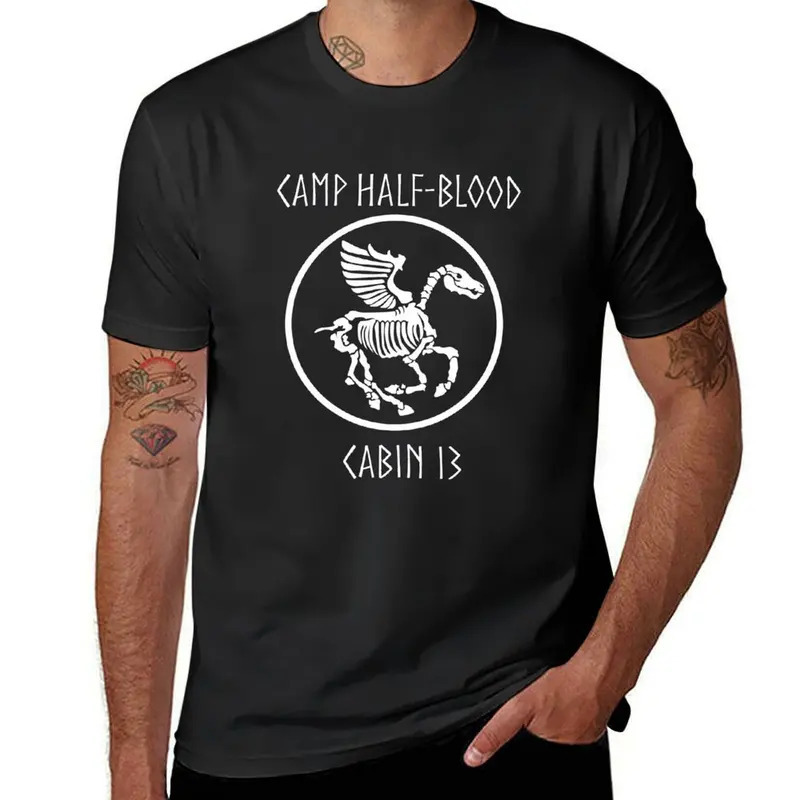 

Camp Half Blood Cabin T-shirt Plus Sizes Vintage Clothes Shirts Graphic Tees Anime Big And Tall T Shirts For Men