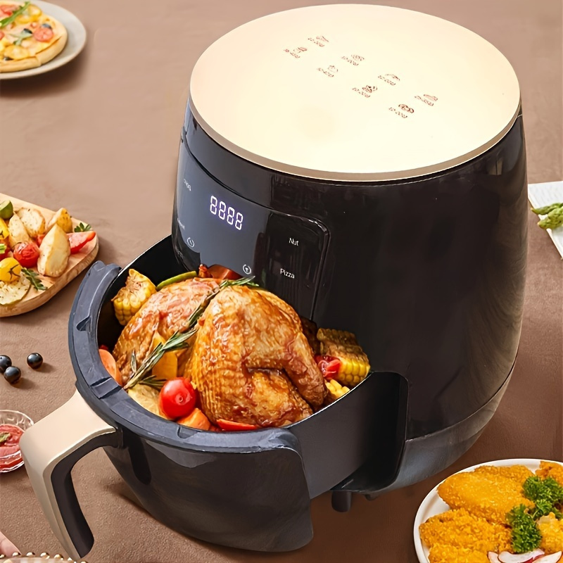 

Large Capacity Air Fryer Plus - Fully Automatic Multi-functional Touch Screen Machine With , Healthy Oil-free Cooking, And Space-saving Design For Home Kitchen