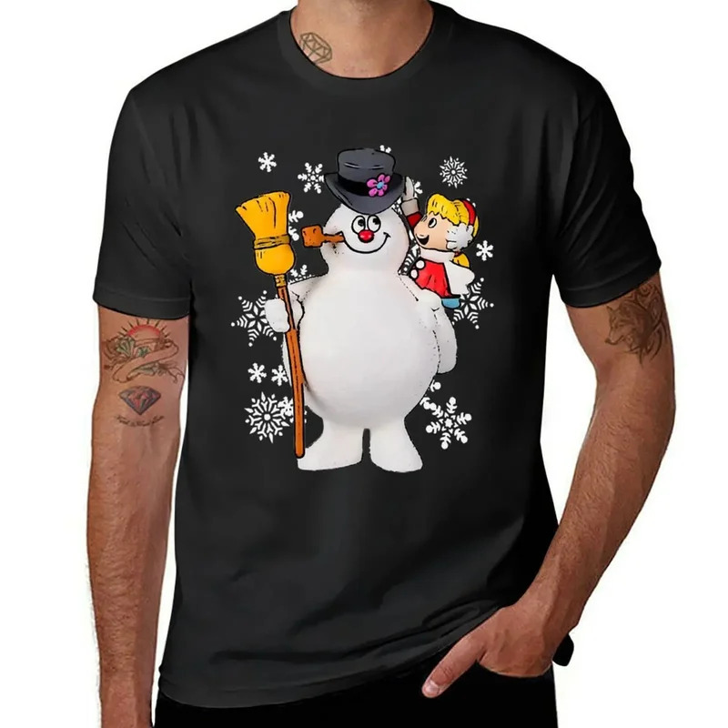 

Frosty And T-shirt Anime Clothes Aesthetic Clothing Mens T Shirts Casual Stylish