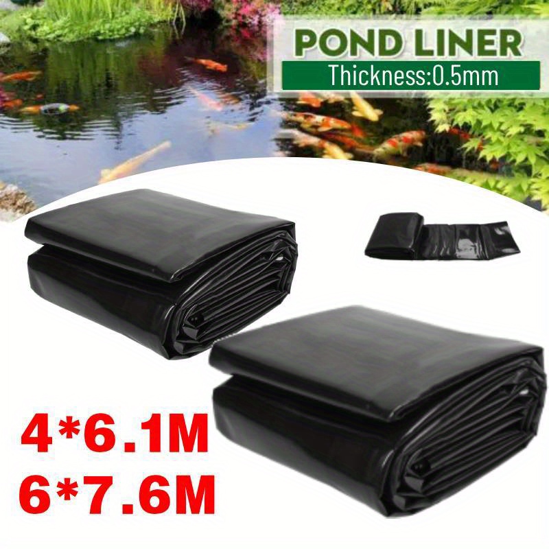 

Pond Liner Hdpe Prevent Age Easy Cutting For Outdoor Water Garden 0. 5mm Thickness