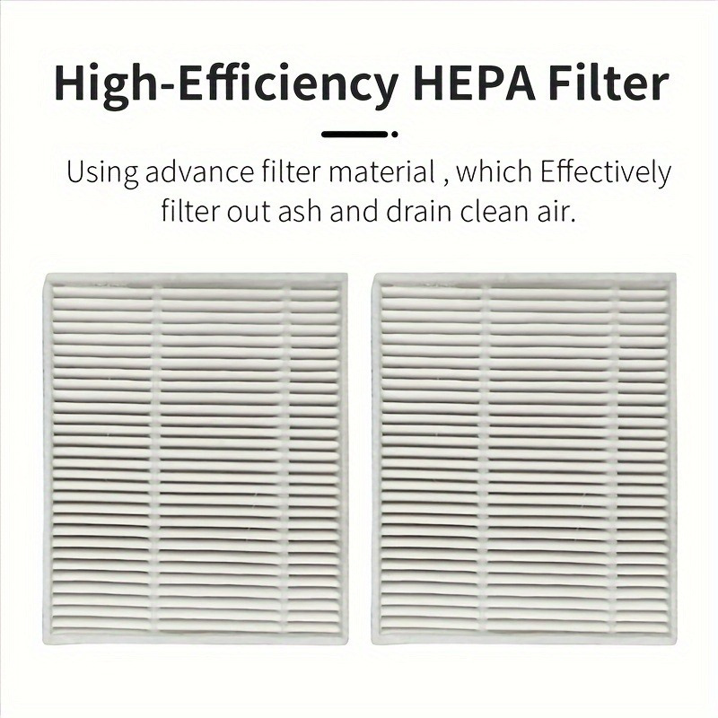 10pcs high   hepa filters for xiaomi robot vacuums compatible with e10 b112 e12   3c   3  models enhance air quality performance details 0