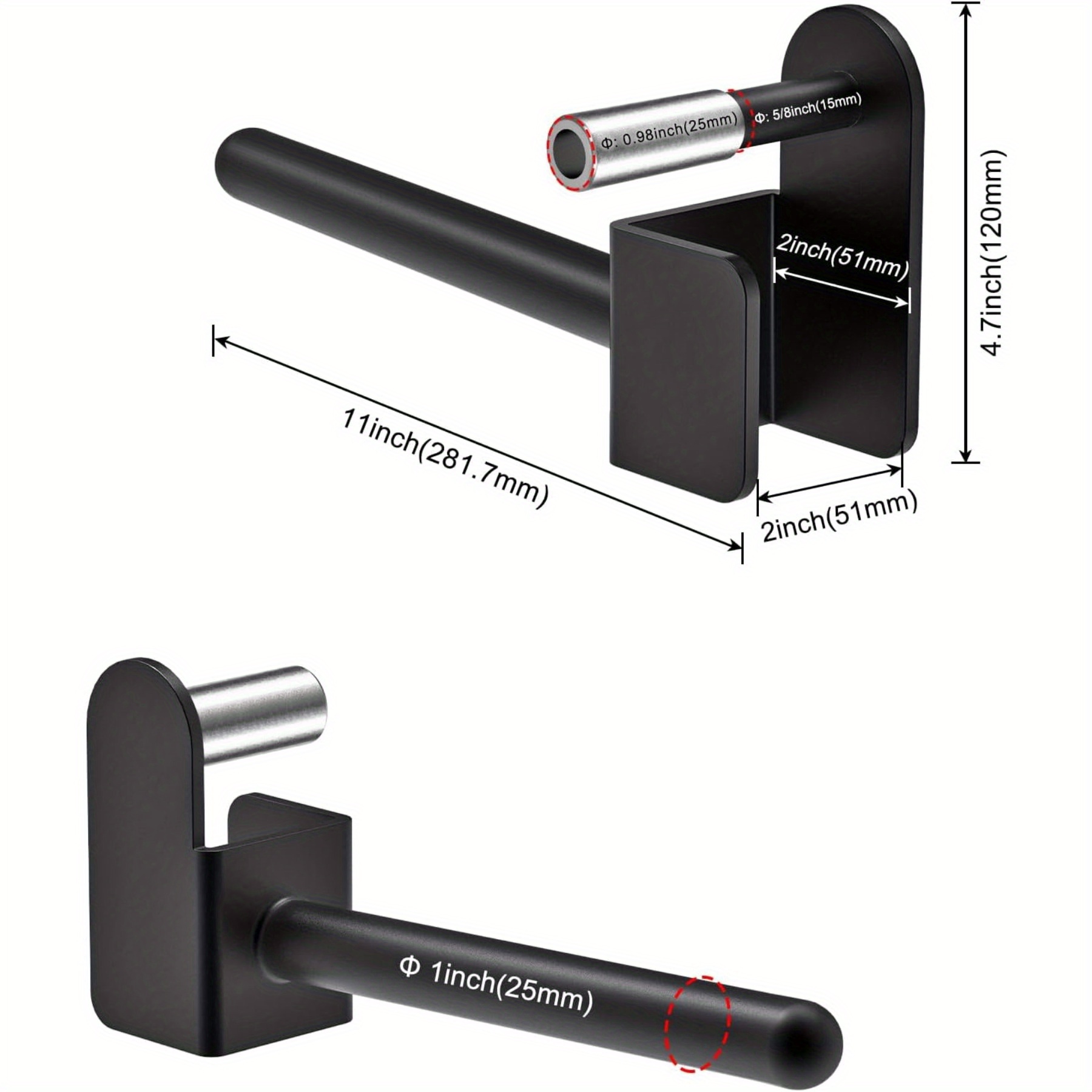 weight plate holder rack hole power Temu