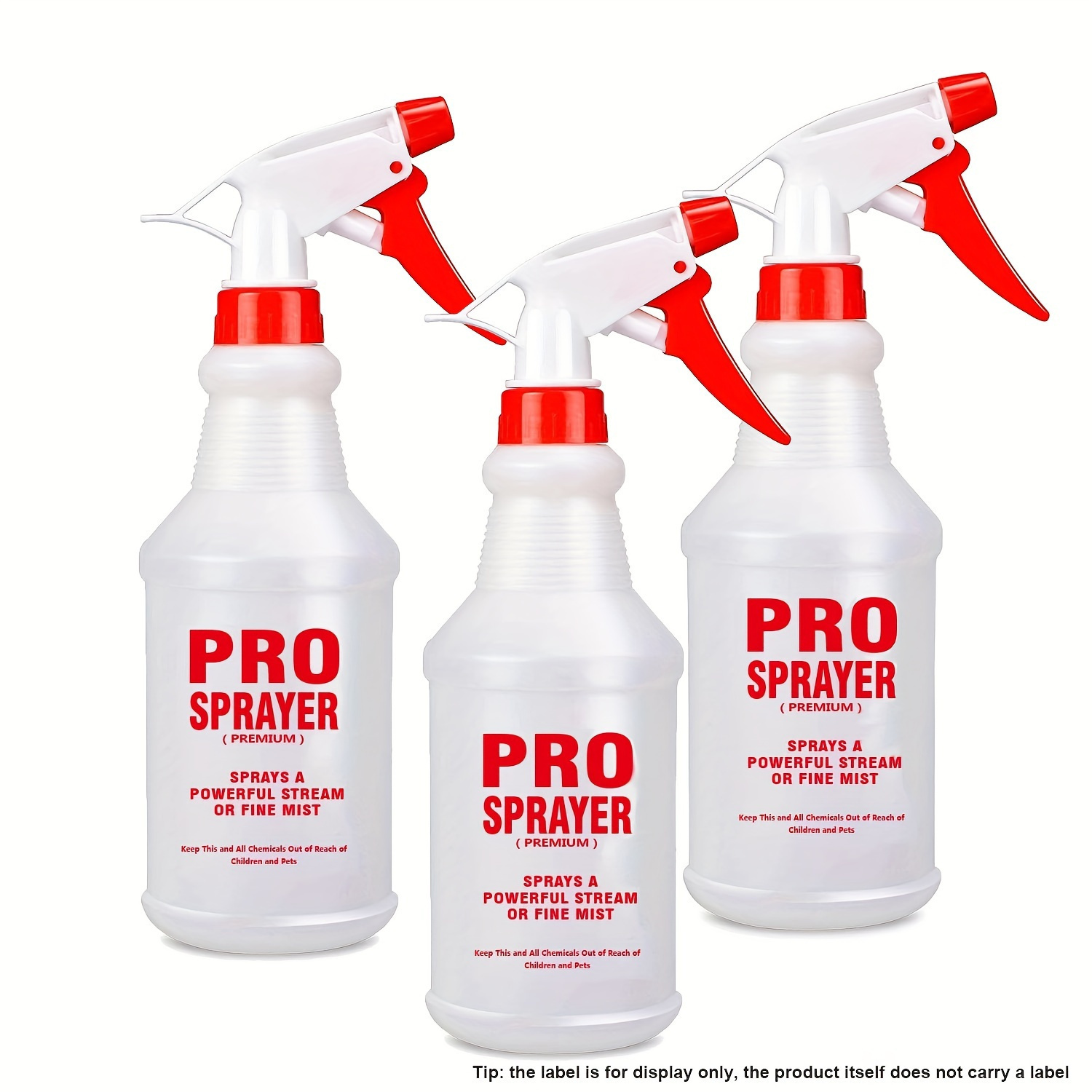 

2pcs 16oz Refillable Spray Bottles - Leakproof & , Ideal For , Hair Care, Misting, And Bbqs