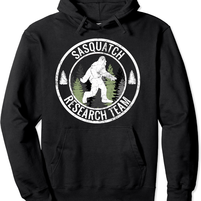 

Sasquatch Research Team, Hooded Sweatshirt, Sweatshirt, Crew Neck Sweatshirt, , Breathable, Casual Hooded Sweatshirt, , Casual