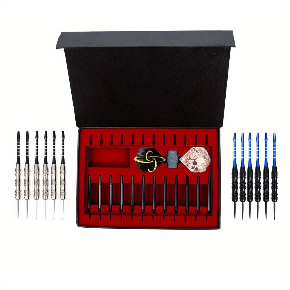12pcs/Set And 6pcs/Set of 22G Professional Darts Gift Set - Aluminium Alloy Shafts And PET Flys - Perfect for Training And Tournaments!