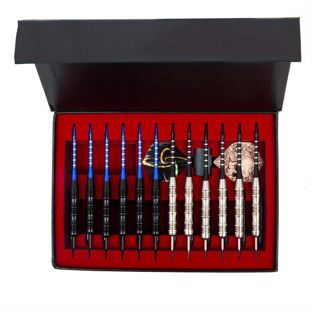 12pcs/Set And 6pcs/Set of 22G Professional Darts Gift Set - Aluminium Alloy Shafts And PET Flys - Perfect for Training And Tournaments!