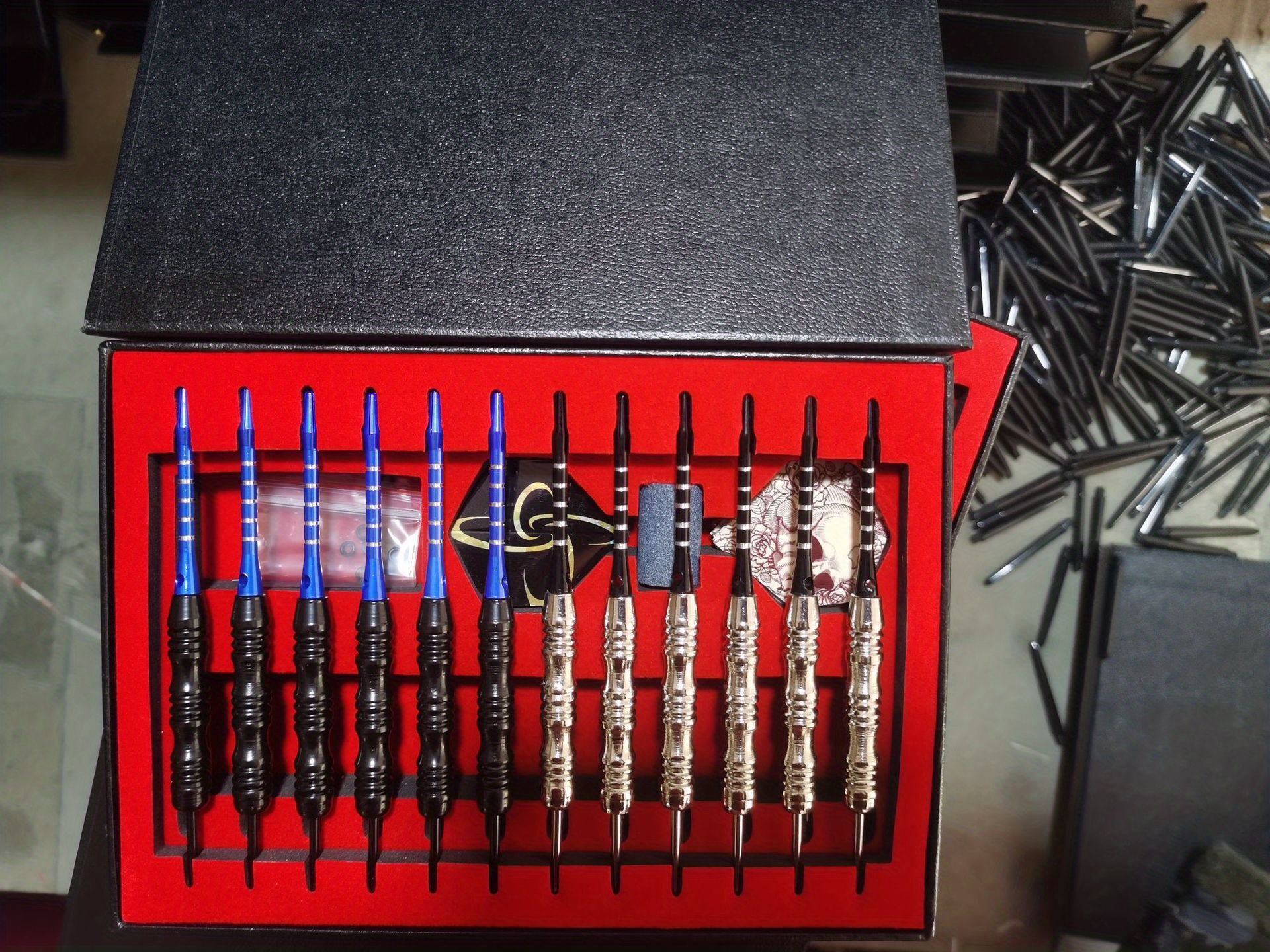 12pcs/Set And 6pcs/Set of 22G Professional Darts Gift Set - Aluminium Alloy Shafts And PET Flys - Perfect for Training And Tournaments!