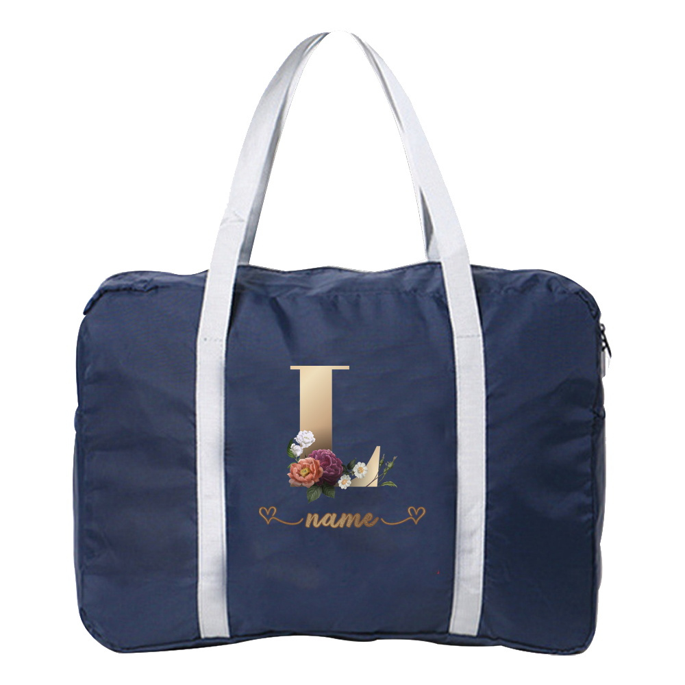 TEMU Free Custom Name Travel Bags Men's And Women's Foldable Tote Bags Organizer Travel Accessories, Large Capacity Travel Bags, Portable Travel Bags