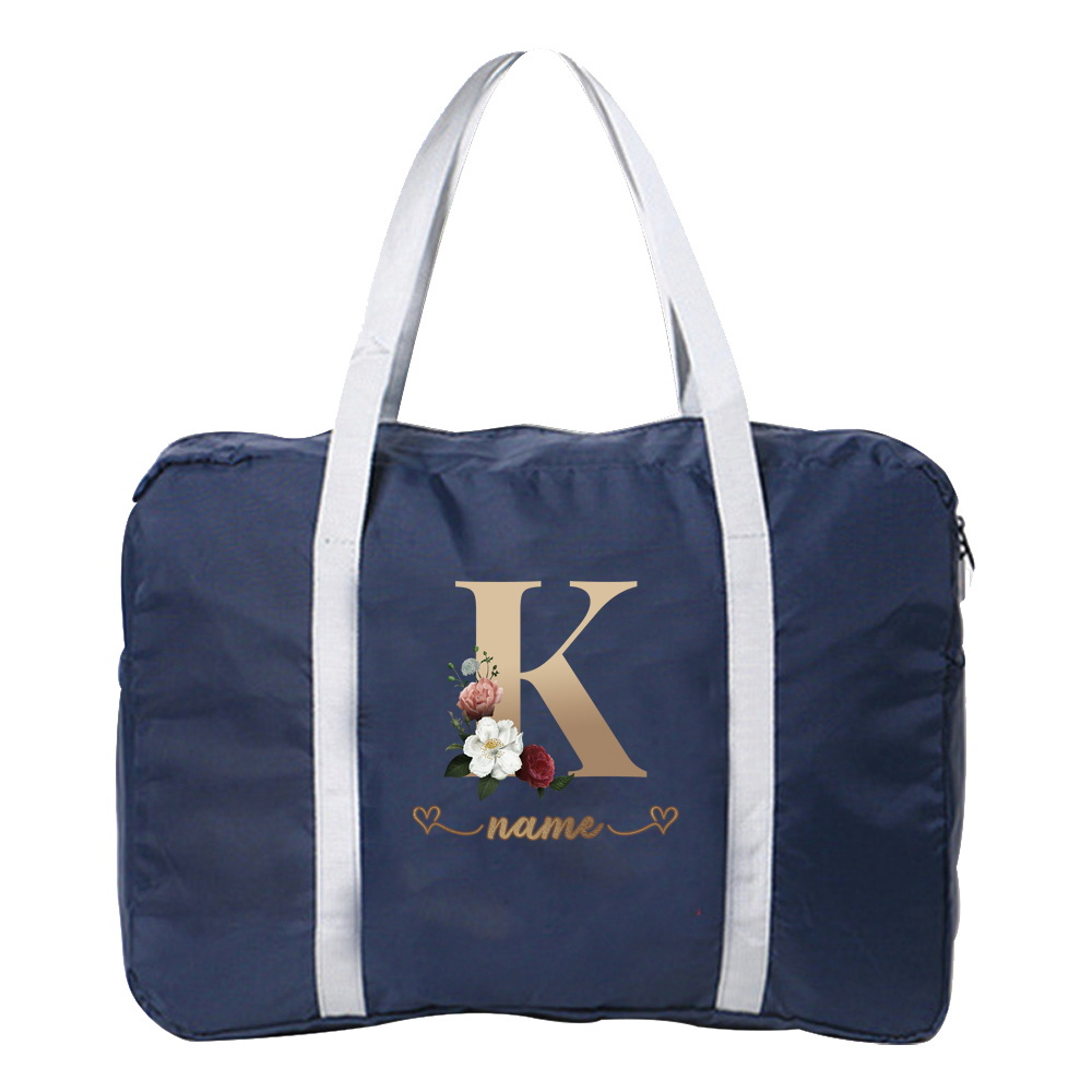 TEMU Free Custom Name Travel Bags Men's And Women's Foldable Tote Bags Organizer Travel Accessories, Large Capacity Travel Bags, Portable Travel Bags