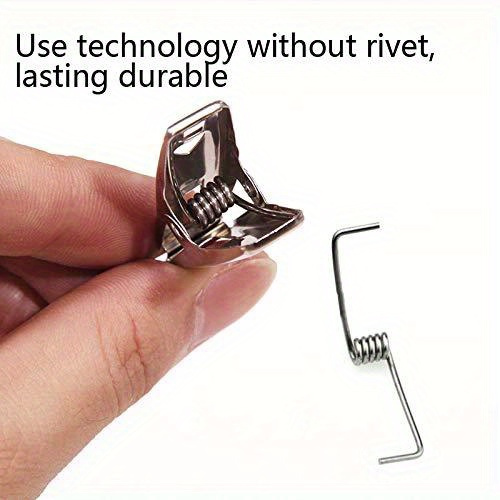 20 штук зажимов для скрепления из нержавеющей стали, тяжелого типа, металлические прищепки для белья, носков, упаковки продуктов и организации фотографий, не требующие электричества, для хранения и организации белья, детали 5