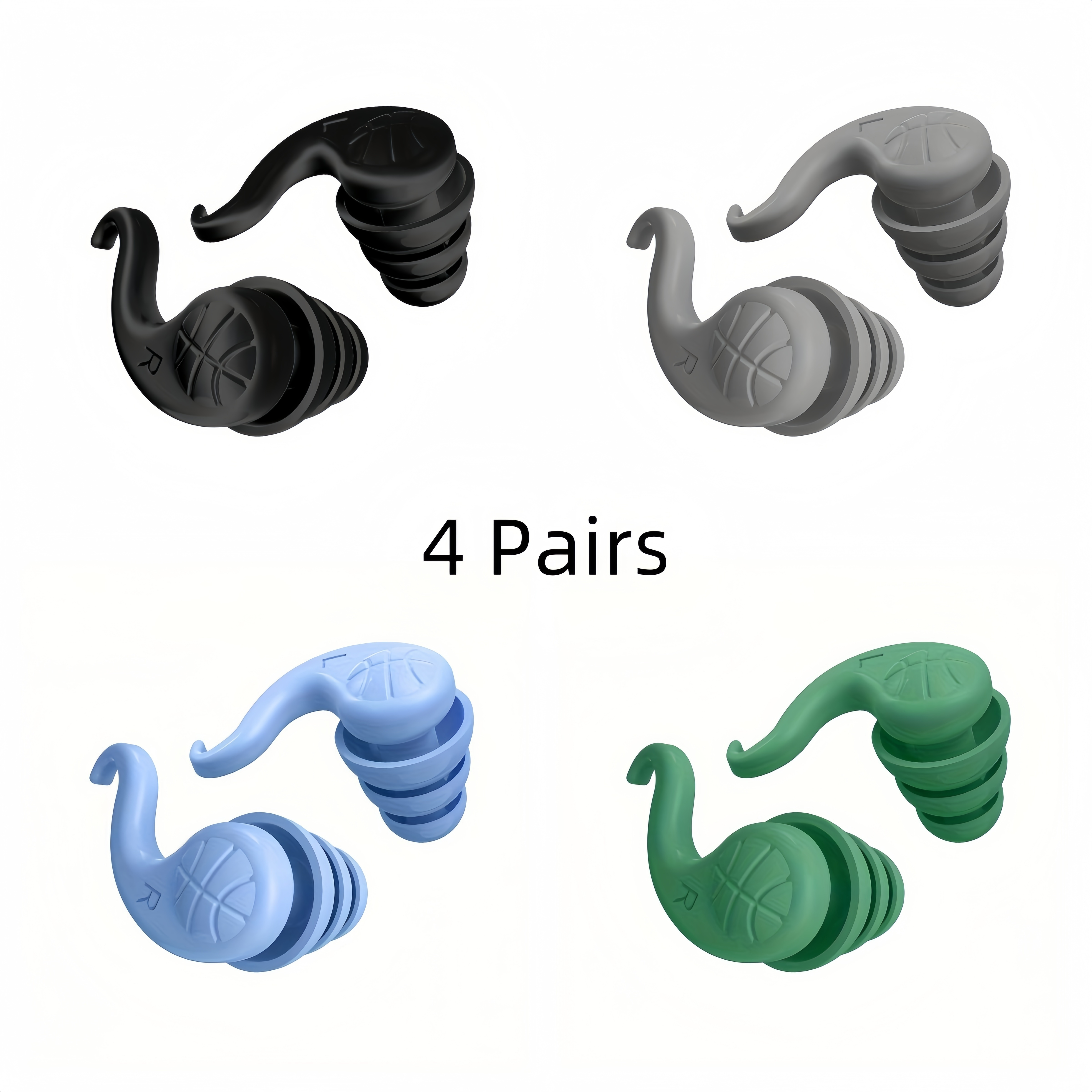 noise cancelling ear plugs sleeping 4 pairs reusable noise