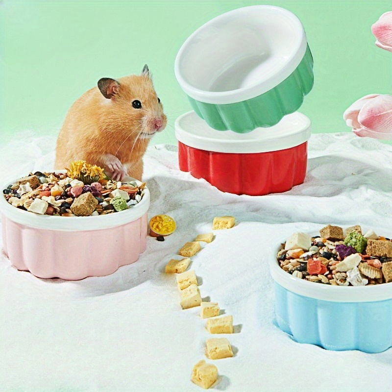 Ceramic hamster fashion bowl