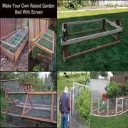 Chicken Wire Fence Mesh Roll Raised Garden Bed Plant - Temu