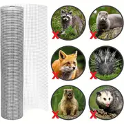 Chicken Wire Fence Mesh Roll Raised Garden Bed Plant - Temu