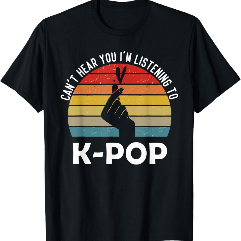 

K-pop Women Men T-shirt