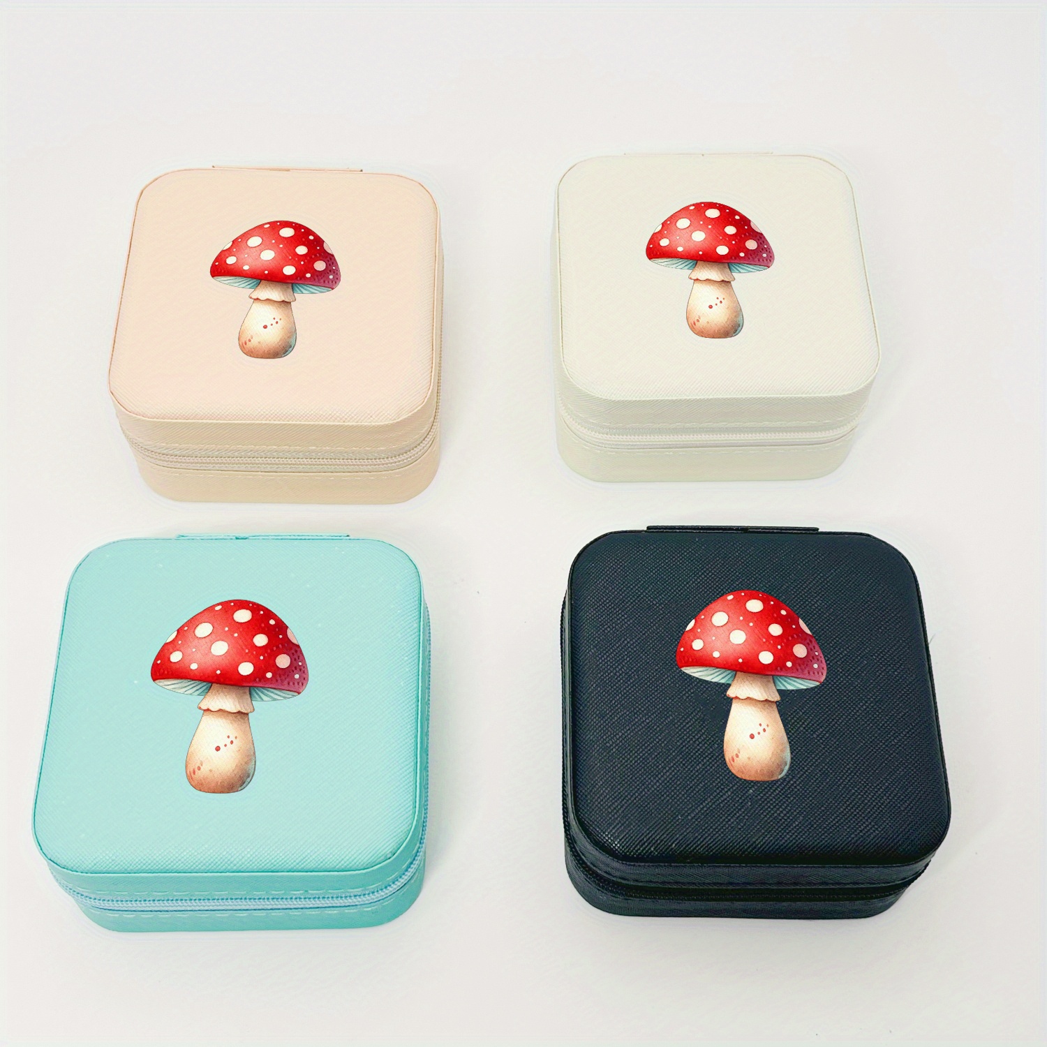 Jewellery Travel Case Mushroom