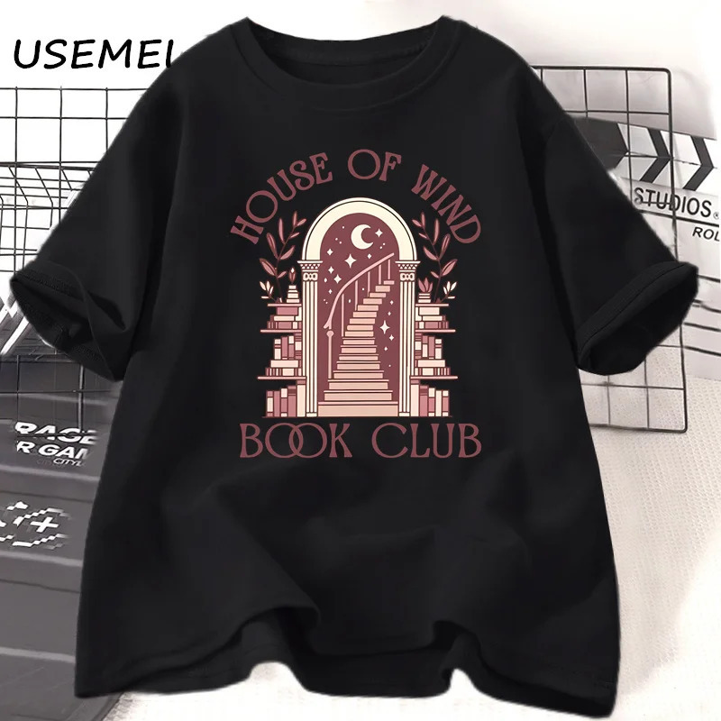 

Acotar House Of Wind Book -shirt Women Tshirt Casual Short Sleeve Sjm Top