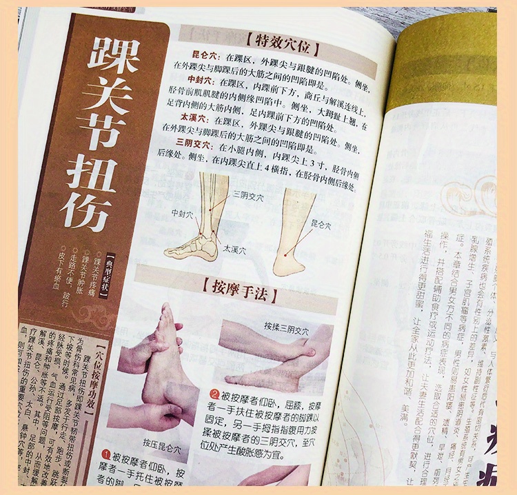 Massage Symptomatic Treatment Health Care Book (Life Health Care) Chinese Medicine Book Collection Tuina Acupoint Massage Book Human Materia Medica Huangdi Neijing Dredges Meridians And Harmonizes Qi And Blood Basic Theories of Chinese Medicine, Chinese Version