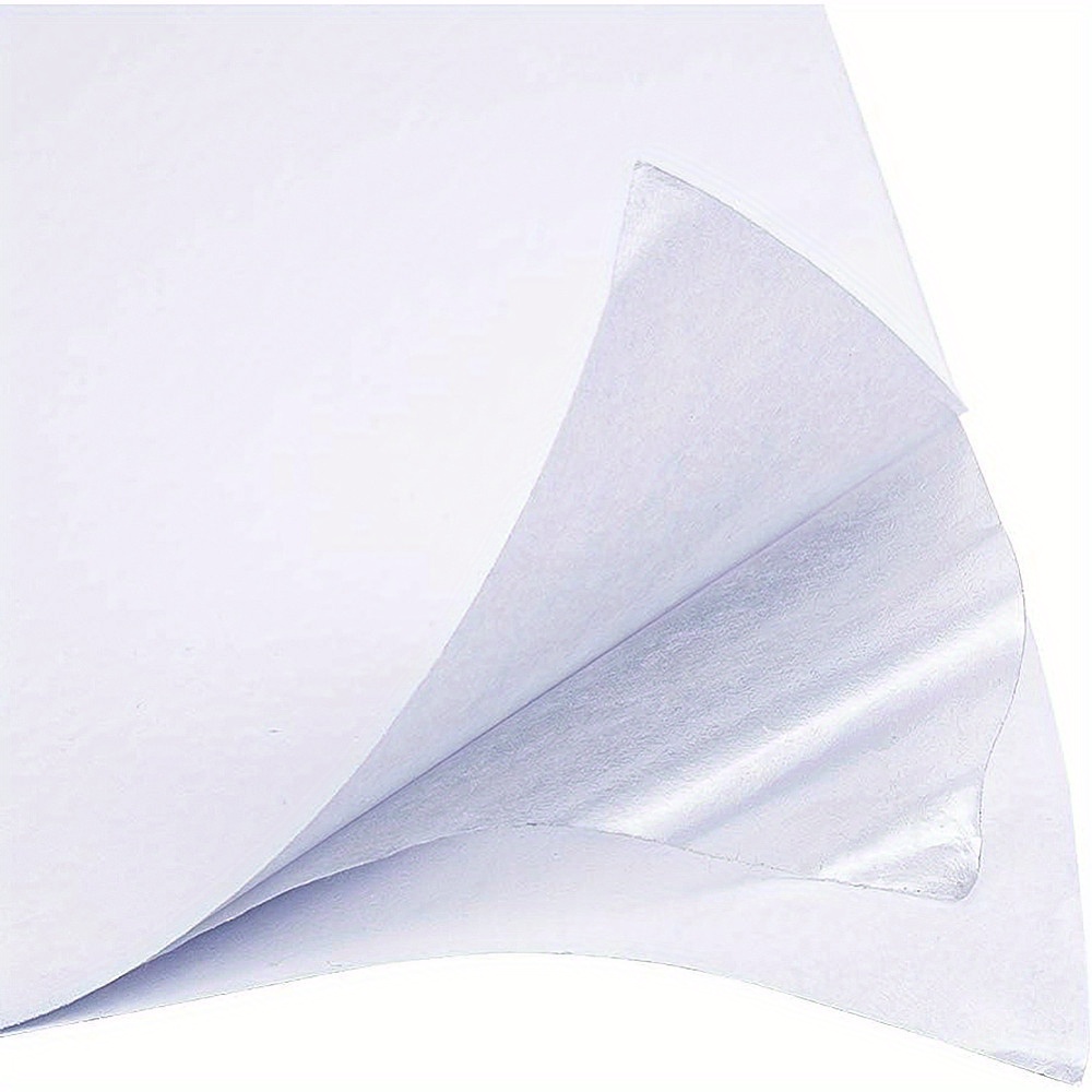 

20pcs A5 White Double-sided Adhesive Sheets, 8.31x5.71 Inches - Gift Wrapping, Paper Crafts & Handmade Cards, Craft Wrapping Paper, Self Adhesive Tape, Sandwich Layer