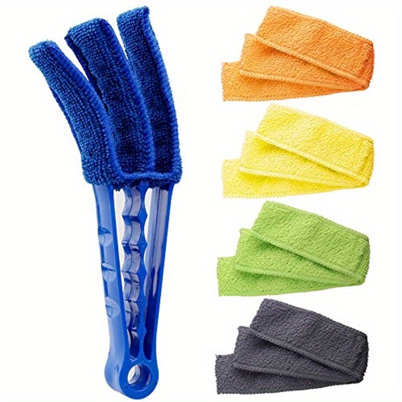 

1pc Window Blind Cleaner Duster Brush - Blind Cleaner Tool For Window Shutters Blind Air Conditioner Dust