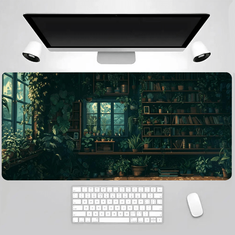 

Large Gaming Mouse Pad - Non-slip Rubber Base, Stitched Edge, Suitable For Home Office And Desktop Gaming