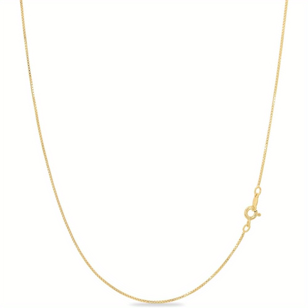 TEMU Golden Necklace | Fashion Clavicle Necklace Ladies | Simple Golden Necklace Ladies And Men