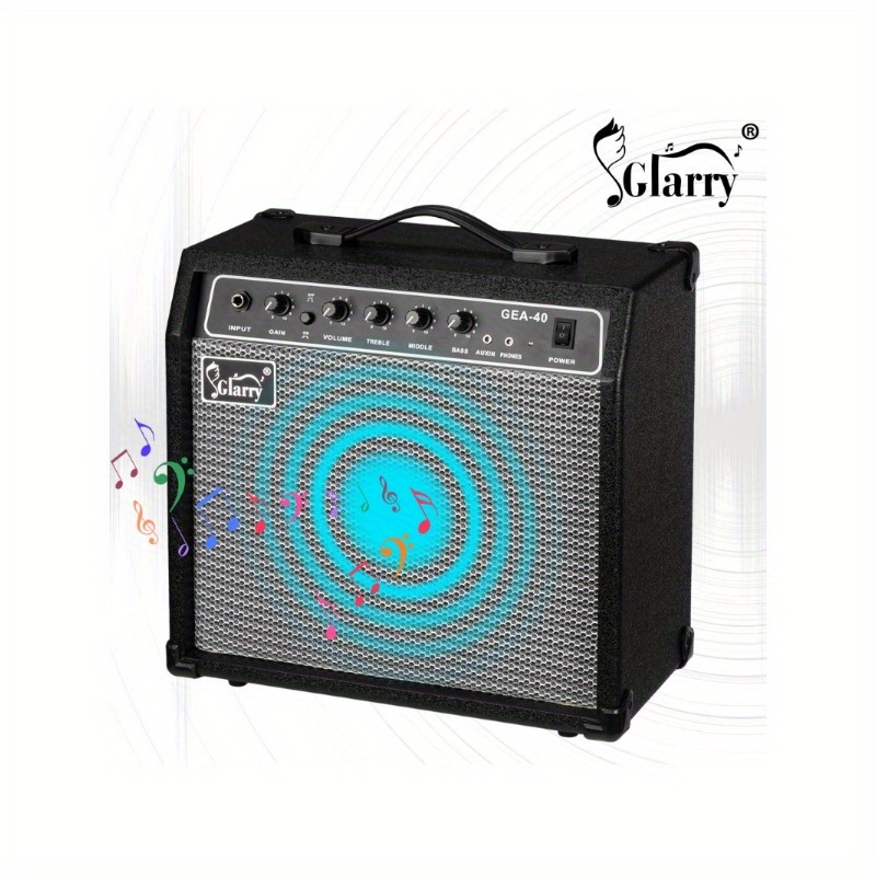 20/ 40W GEA-20/ 40 Electric Guitar Amplifier Black product image 7