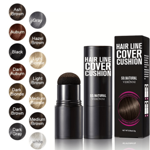 hairline contour powder eyebrow powder waterproof no smudge 14 colors of hairline shadow powder hair fluffy powder contour hairline filling forehead hairline concealer powder contour pen