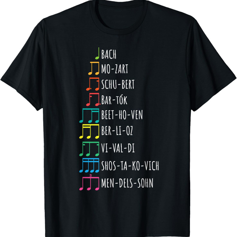 

Classical Music, Musical Notes T-shirt