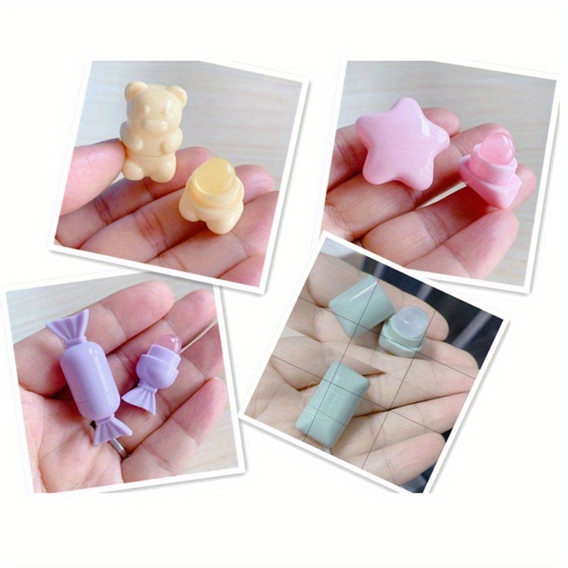 

Mini Silicone Lip Brush Cartoon Angled Concealer Brushes Lip Balm Lip Gloss Concealer Brushes Make Up Brushes