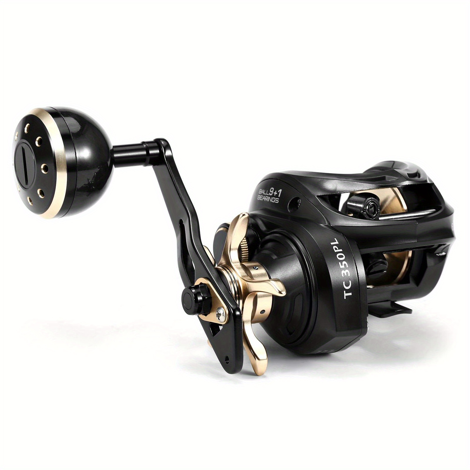 

Creekmoon Carbon Fiber Baitcasting Reel - 9+1bb, Magnetic , 6.3:1 Gear , Smooth Casting & Retrieval, Aluminum Alloy, Includes Storage Bag