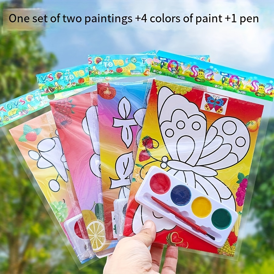 

Teen Painting Kit - 4 8 In 4 & Brushes, For Projects And , 14+