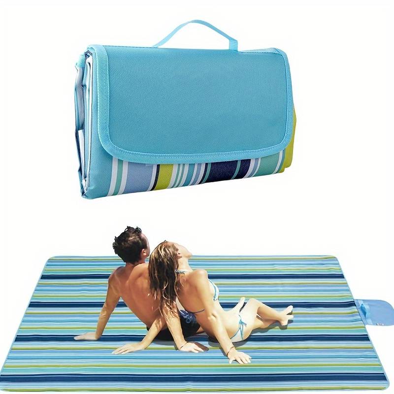 Coperta Da Picnic Impermeabile 80×80 Cm – Leggera, Pieghevole, Con Motivi Floreali – Per 1-2 Persone