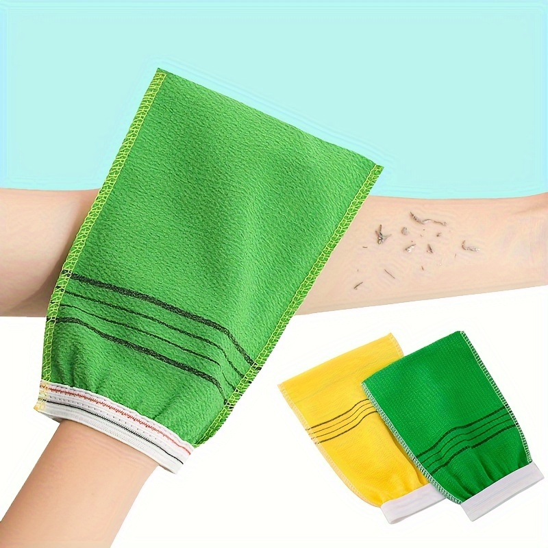 

Exfoliating Gloves And Towel Set - For , Massages &