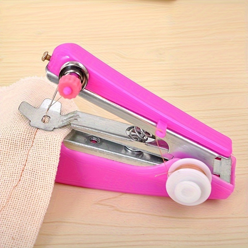 

Portable Mini Handheld Sewing Machine - Quick Repair & Mending Tool, Includes Sewing Supplies Sewing Supplies Accessories Sewing Accessories