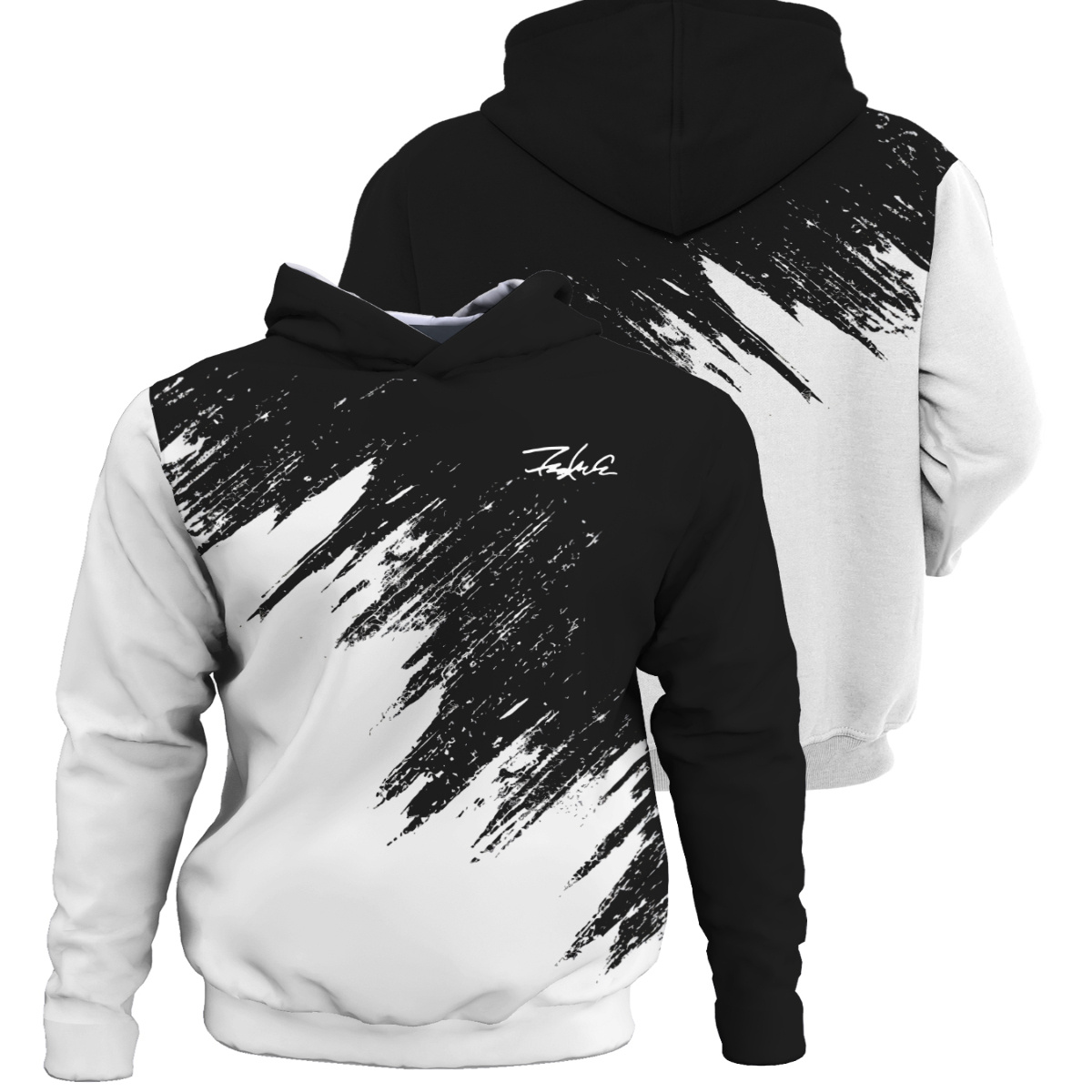 

Men's 3d Print Hoodie - Casual & Sporty Pullover With Cool Graphic Design, Stretch Fabric, Machine Washable - Fall & Winter, Print, Hoodie, 3d Print, Cool Pattern, Casual